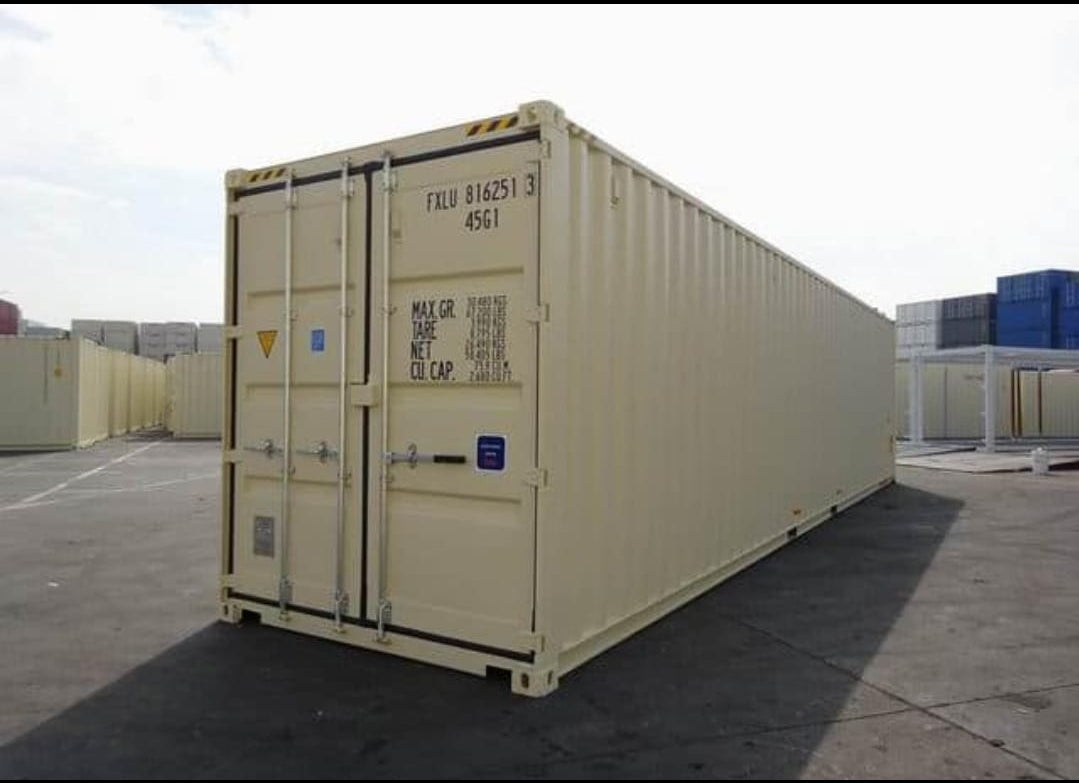 Corntainer Marítimor 40 Pies HC 1er Viaje Dorble dororr