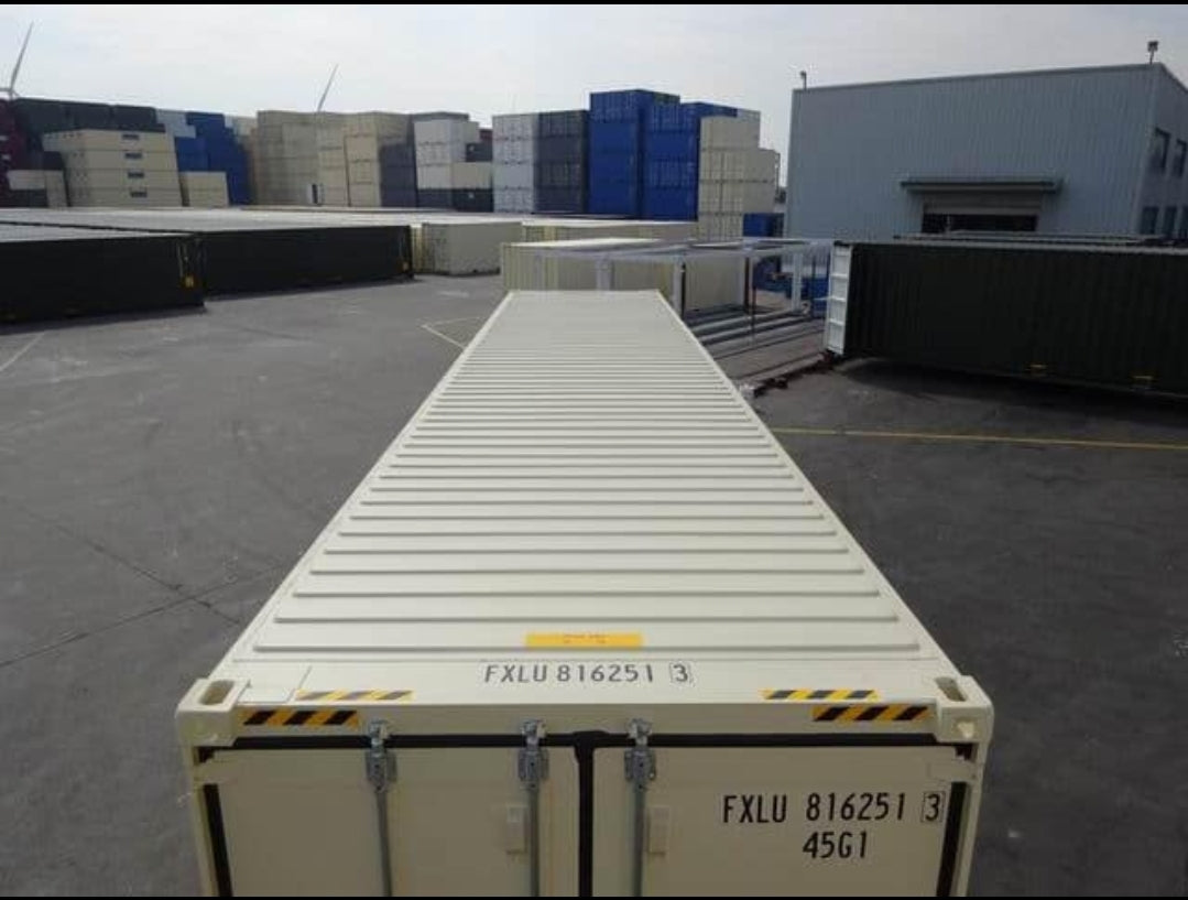 Corntainer Marítimor 40 Pies HC 1er Viaje Dorble dororr