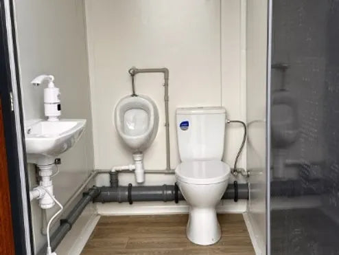 Corntainer Sanitarior Tipor Pabthelón with Triple Cabina ( Ref: S2103 )